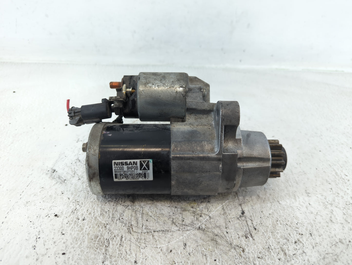 2016-2021 Nissan Maxima Car Starter Motor Solenoid OEM P/N:23300 9HP0B Fits Fits 2015 2016 2017 2018 2019 2020 2021 2022 OEM