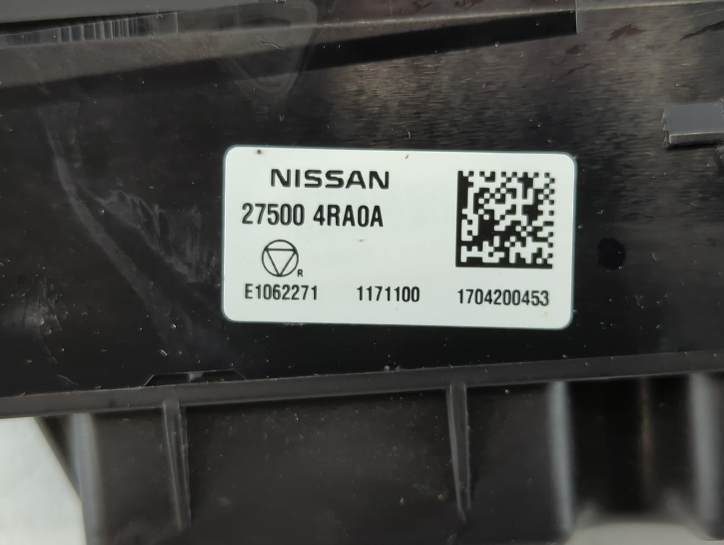 2016-2021 Nissan Maxima Climate Control Module Temperature AC/Heater Replacement P/N:27500 4RA0A Fits OEM Used Auto Parts - 
