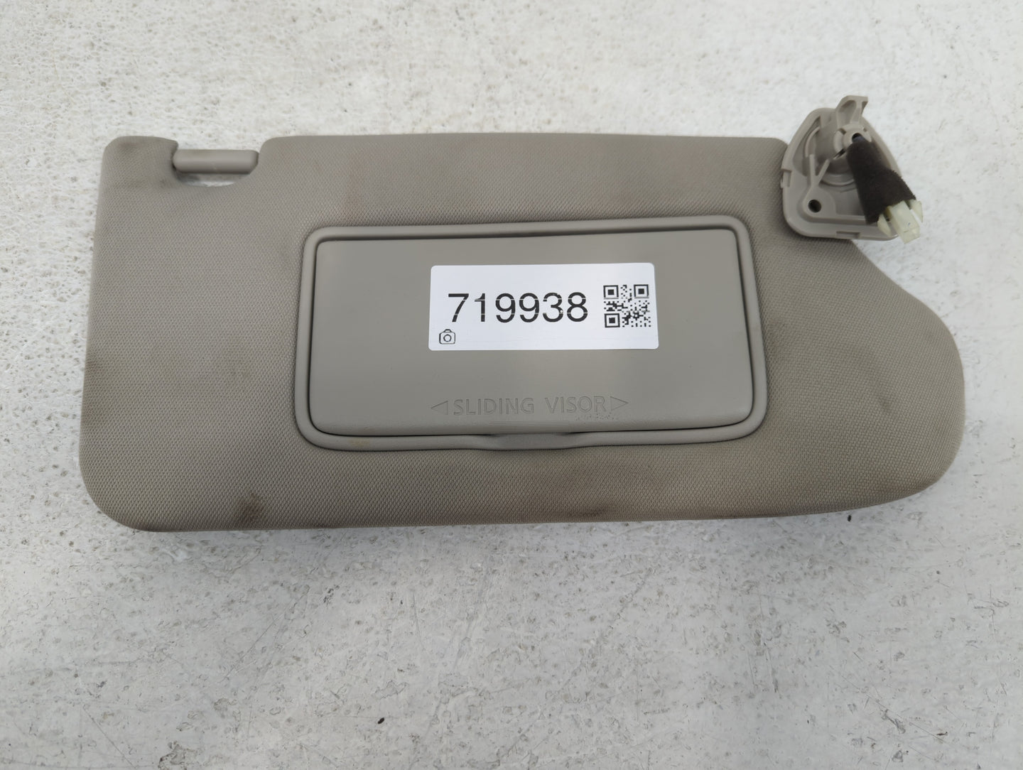 2017 Nissan Maxima Sun Visor Shade Replacement Passenger Right Mirror Fits OEM Used Auto Parts - Oemusedautoparts1.com
