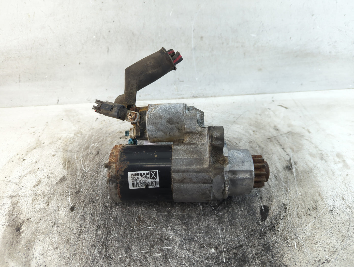 2016-2021 Nissan Maxima Car Starter Motor Solenoid OEM P/N:23300 9HP0B Fits Fits 2015 2016 2017 2018 2019 2020 2021 2022 OEM