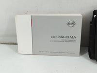 2017 Nissan Maxima Owners Manual Book Guide P/N:OM17EA 0A36U1 OEM Used Auto Parts - Oemusedautoparts1.com