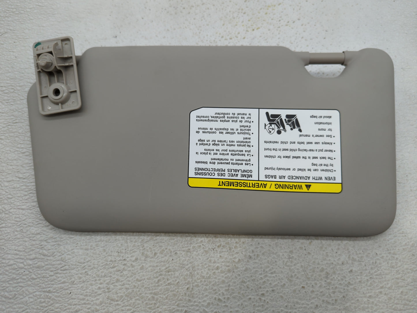 2015-2019 Nissan Micra Sun Visor Shade Replacement Passenger Right Mirror Fits Fits 2015 2016 2017 2018 2019 OEM Used Auto P