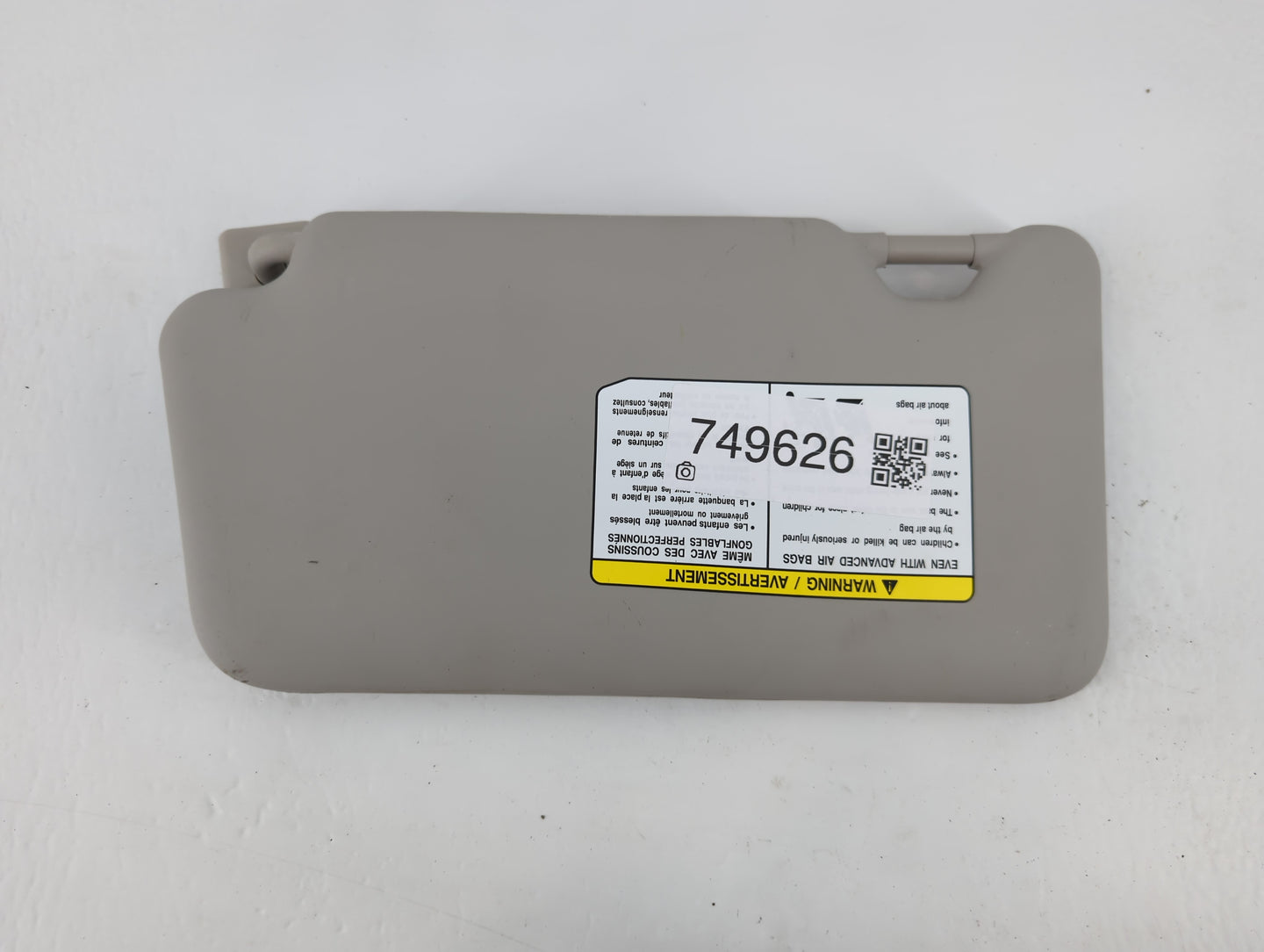 2015-2019 Nissan Micra Sun Visor Shade Replacement Passenger Right Mirror Fits Fits 2015 2016 2017 2018 2019 OEM Used Auto P
