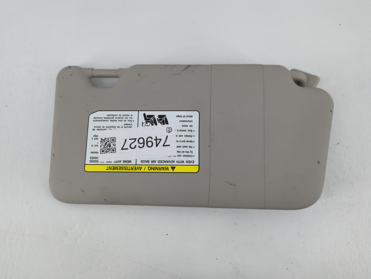 2015-2019 Nissan Micra Sun Visor Shade Replacement Driver Left Mirror Fits Fits 2012 2015 2016 2017 2018 2019 OEM Used Auto 