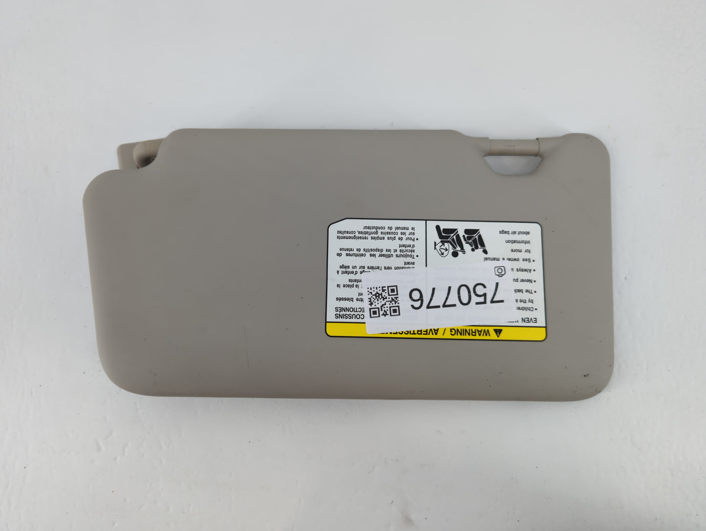 2015-2019 Nissan Micra Sun Visor Shade Replacement Passenger Right Mirror Fits Fits 2015 2016 2017 2018 2019 OEM Used Auto P