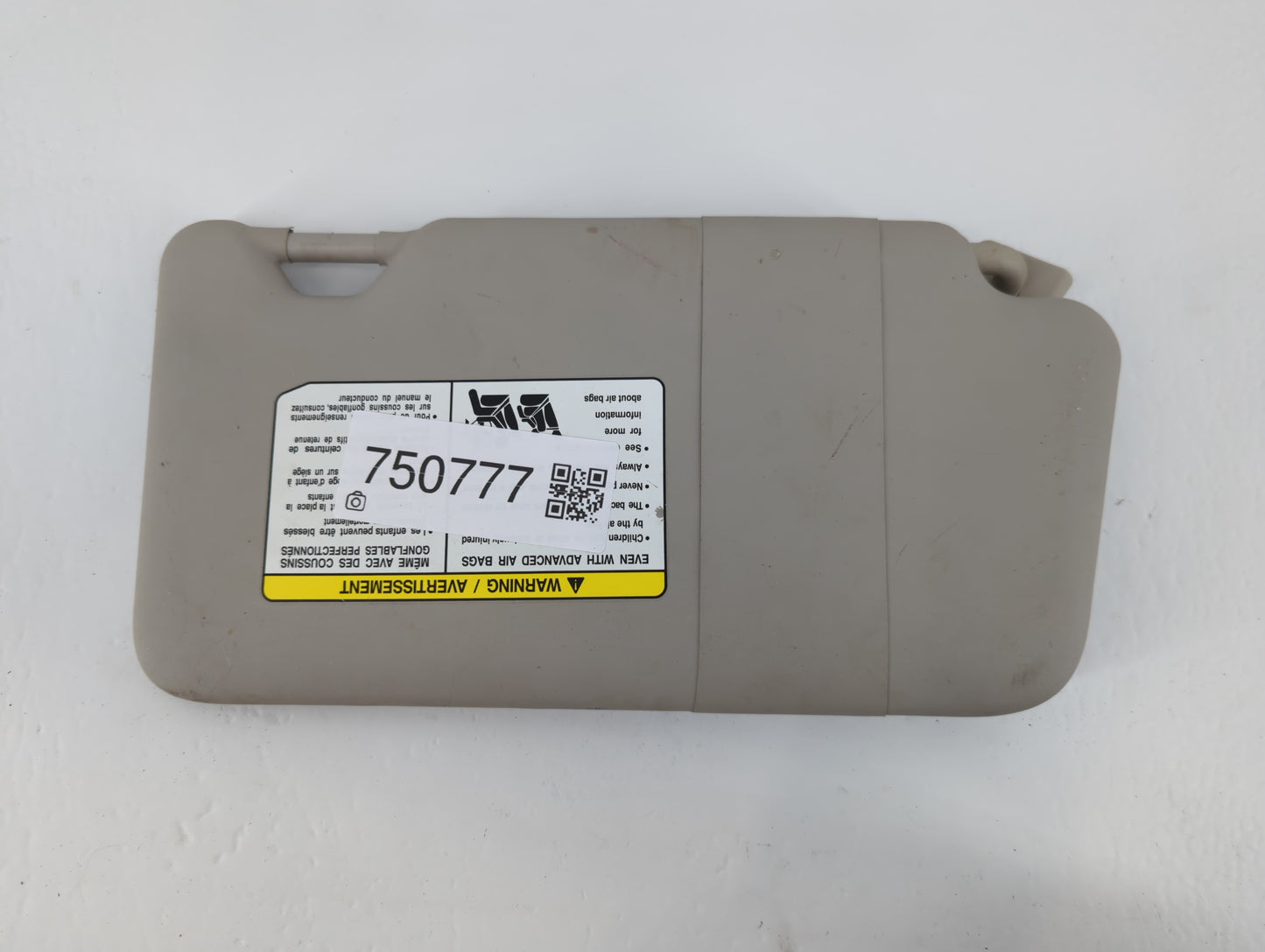 2015-2019 Nissan Micra Sun Visor Shade Replacement Driver Left Mirror Fits Fits 2012 2015 2016 2017 2018 2019 OEM Used Auto 