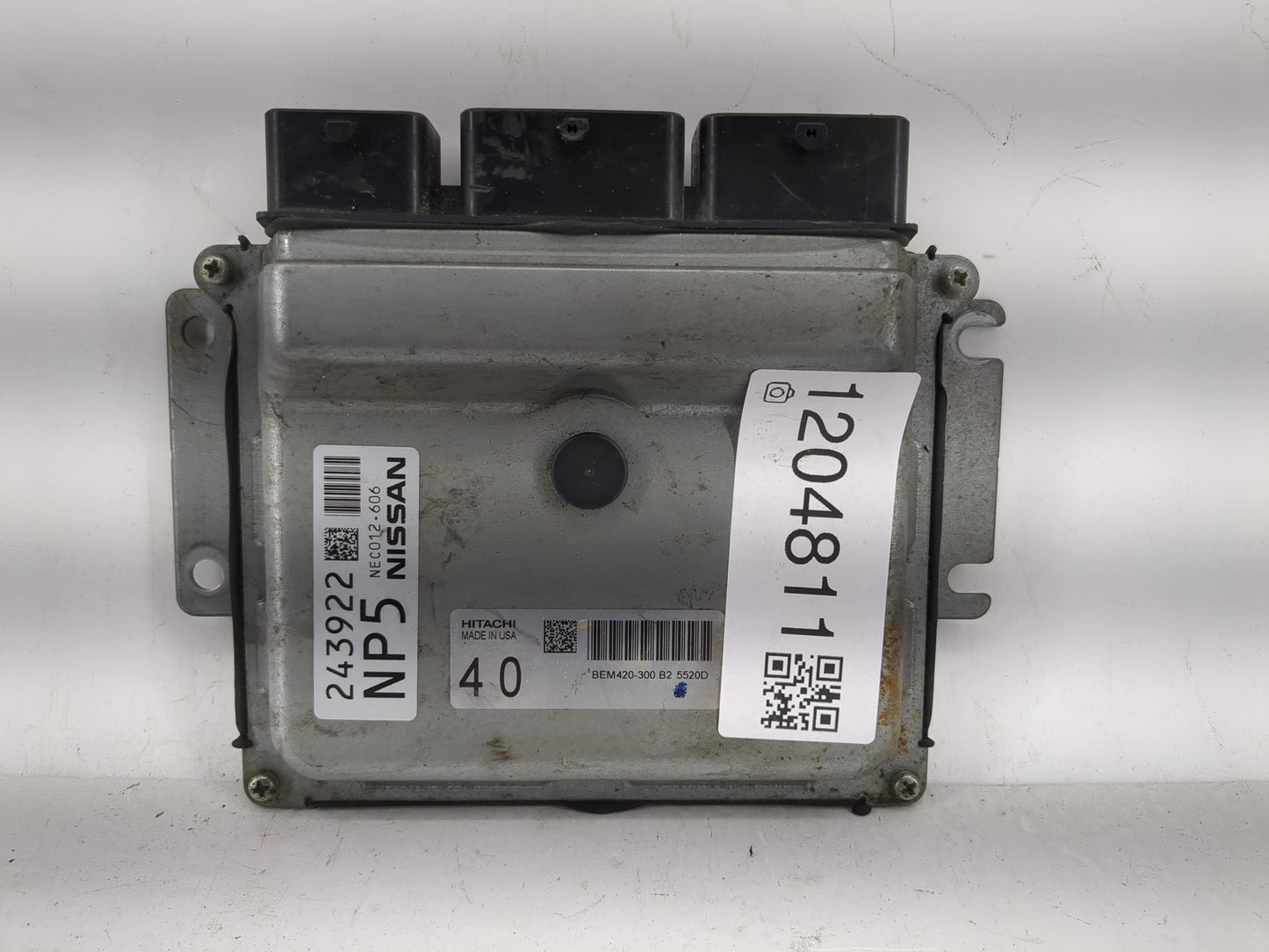 2015-2017 Nissan Murano PCM Engine Control Computer ECU ECM PCU OEM P/N:NEC023-043 Fits Fits 2015 2016 2017 OEM Used Auto Pa