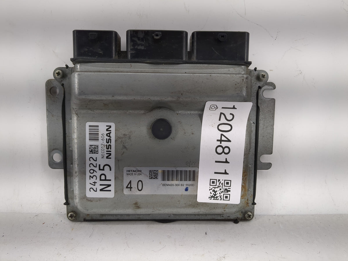 2015-2017 Nissan Murano PCM Engine Control Computer ECU ECM PCU OEM P/N:NEC023-043 Fits 2015 2016 2017 OEM Used Auto Parts -