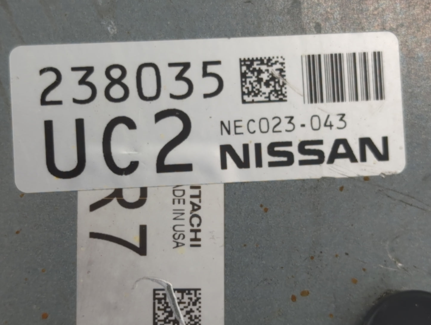 2015-2017 Nissan Murano PCM Engine Control Computer ECU ECM PCU OEM P/N:NEC023-043 Fits Fits 2015 2016 2017 OEM Used Auto Pa