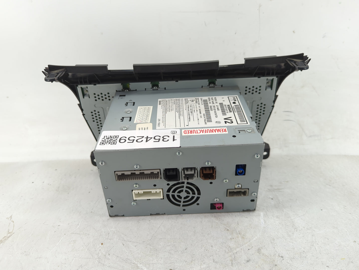 2017 Nissan Murano Radio AM FM Cd Player Receiver Replacement P/N:259159UC1A Fits OEM Used Auto Parts - Oemusedautoparts1.co
