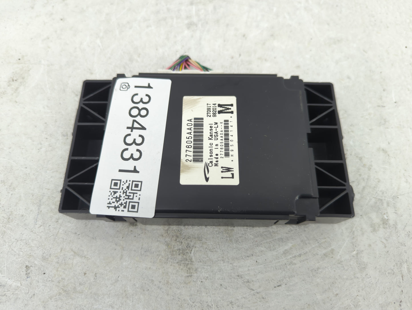 2015-2017 Nissan Murano Temperature Control Module 277605aa0a - Oemusedautoparts1.com
