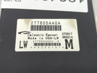 2015-2017 Nissan Murano Temperature Control Module 277605aa0a - Oemusedautoparts1.com