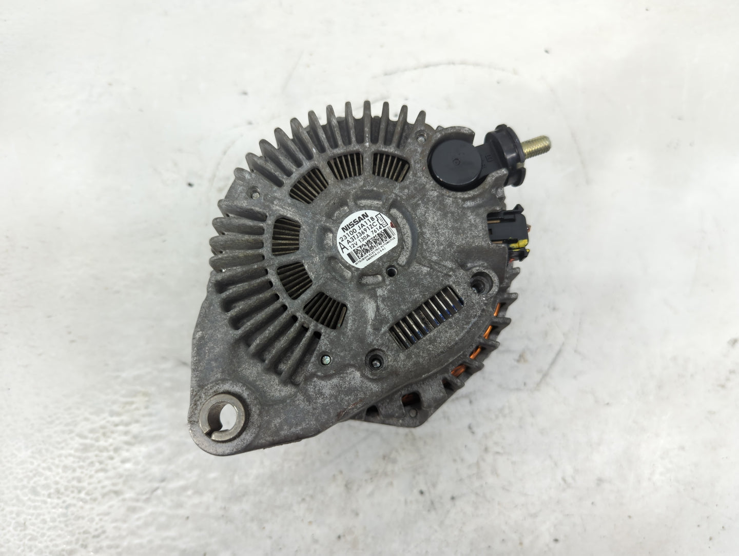 2017 Nissan Murano Alternator Replacement Generator Charging Assembly Engine OEM P/N:23100JA11B Fits OEM Used Auto Parts - O