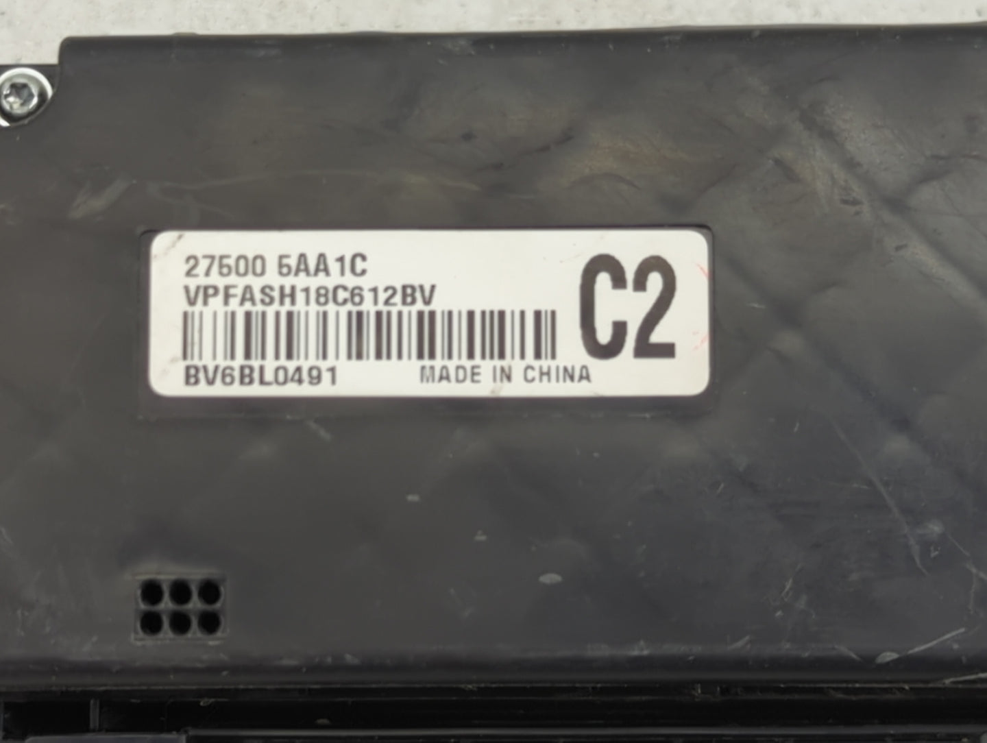 2017-2022 Nissan Murano Climate Control Module Temperature AC/Heater Replacement P/N:275005AA1C VPFASH18C612BV Fits OEM Used