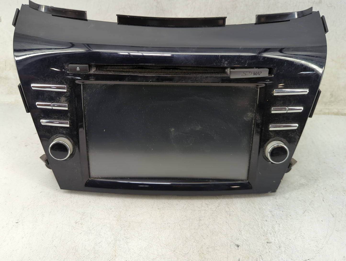 2016-2017 Nissan Murano Radio AM FM Cd Player Receiver Replacement P/N:259159UA2A QY-8400NC Fits Fits 2016 2017 OEM Used Aut