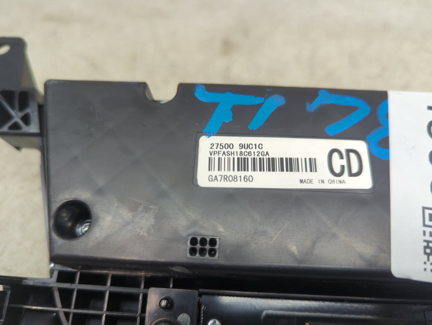 2017-2022 Nissan Murano Climate Control Module Temperature AC/Heater Replacement P/N:27500 9UC1C VPFASH18C612GA Fits OEM Use