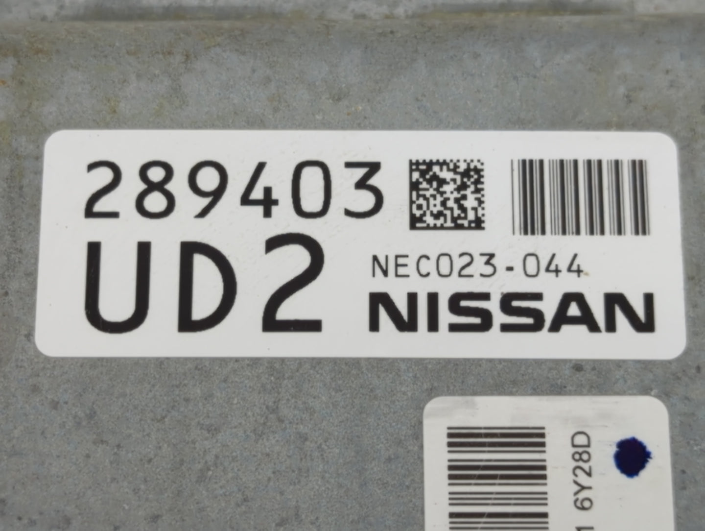 2015-2017 Nissan Murano PCM Engine Control Computer ECU ECM PCU OEM P/N:289403 NEC023-044 Fits Fits 2015 2016 2017 OEM Used 