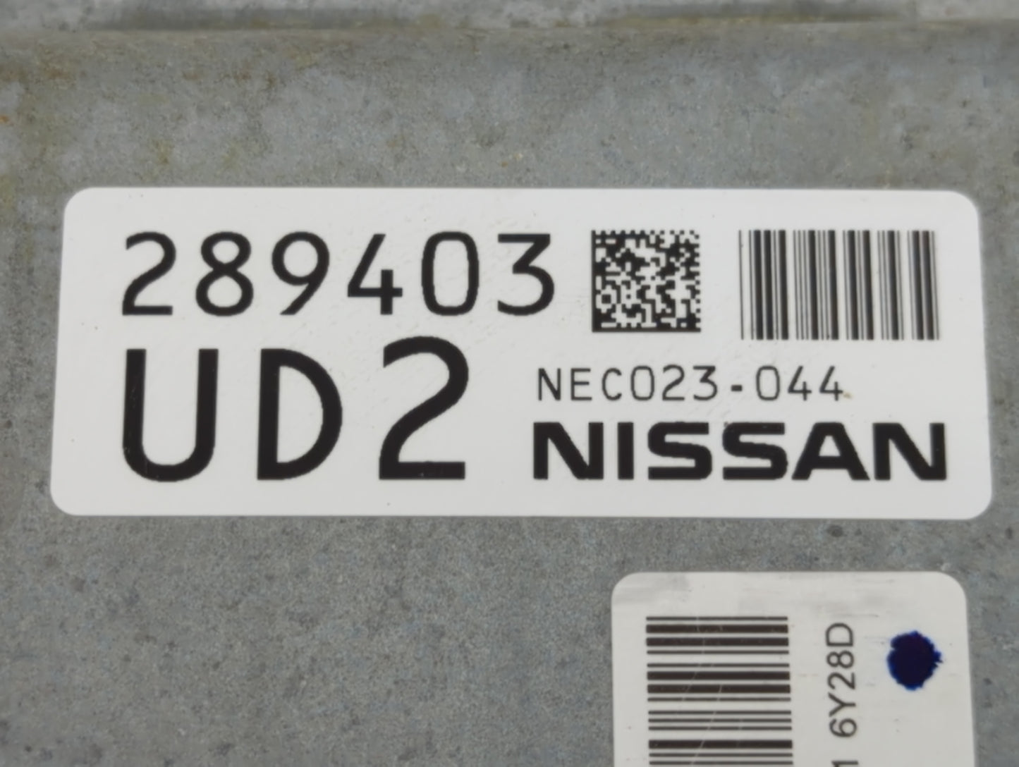 2015-2017 Nissan Murano PCM Engine Control Computer ECU ECM PCU OEM P/N:289403 NEC023-044 Fits Fits 2015 2016 2017 OEM Used 