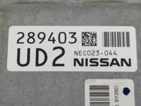 2015-2017 Nissan Murano PCM Engine Control Computer ECU ECM PCU OEM P/N:289403 NEC023-044 Fits Fits 2015 2016 2017 OEM Used 