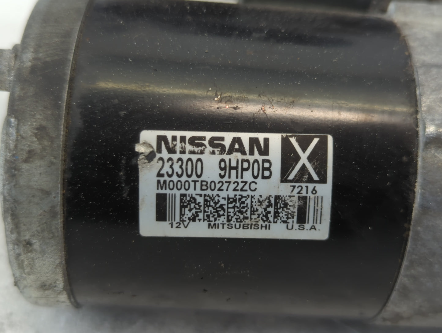 2015-2022 Nissan Murano Car Starter Motor Solenoid OEM P/N:23300 9HP0B Fits Fits 2015 2016 2017 2018 2019 2020 2021 2022 OEM