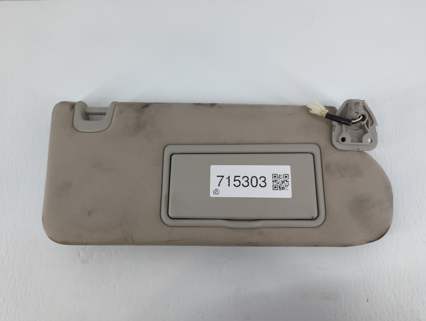 2015-2018 Nissan Murano Sun Visor Shade Replacement Passenger Right Mirror Fits Fits 2015 2016 2017 2018 OEM Used Auto Parts