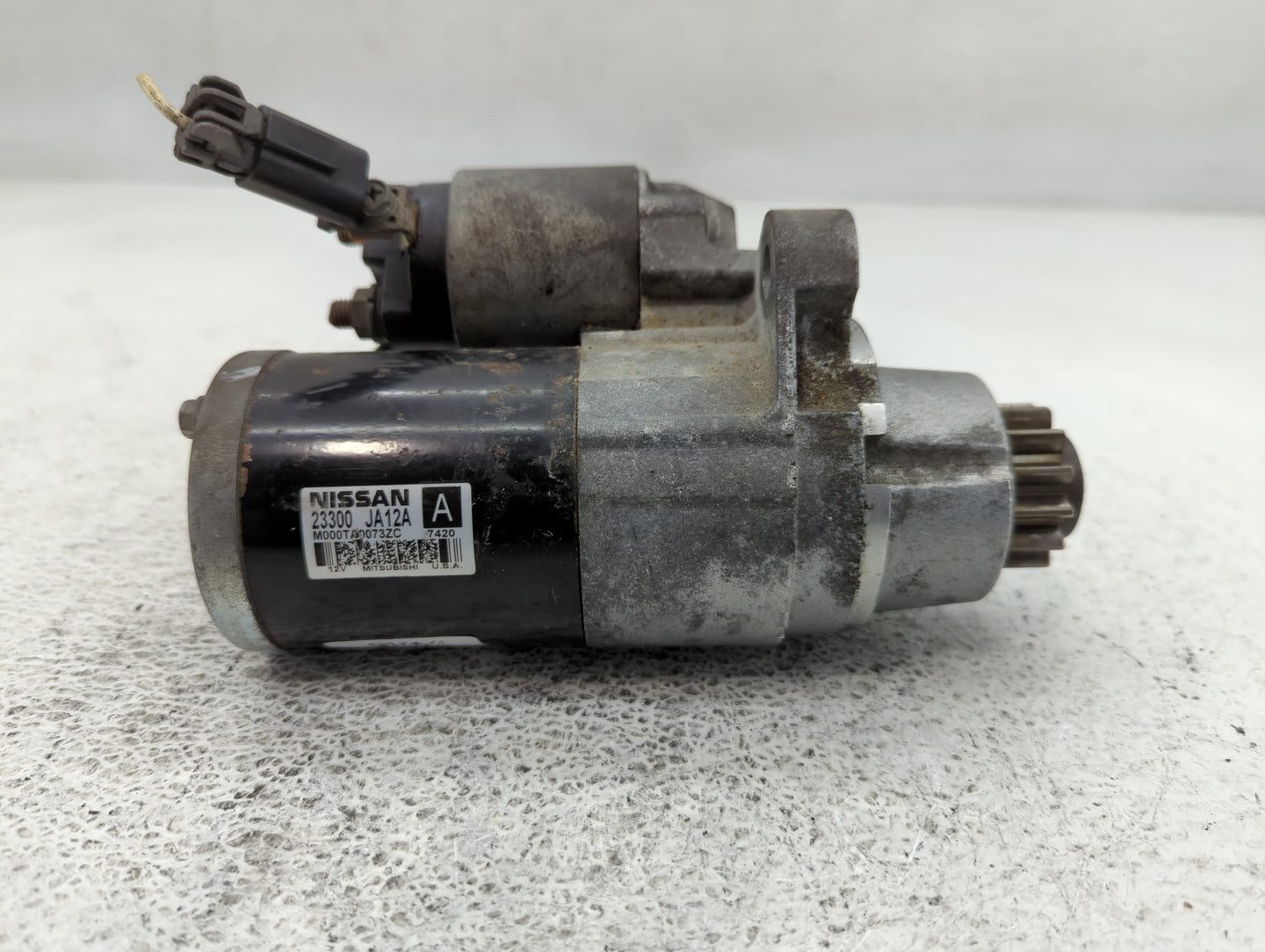 2013-2014 Nissan Murano Car Starter Motor Solenoid OEM P/N:23300 JA12A Fits Fits 2013 2014 2017 OEM Used Auto Parts - Oemuse