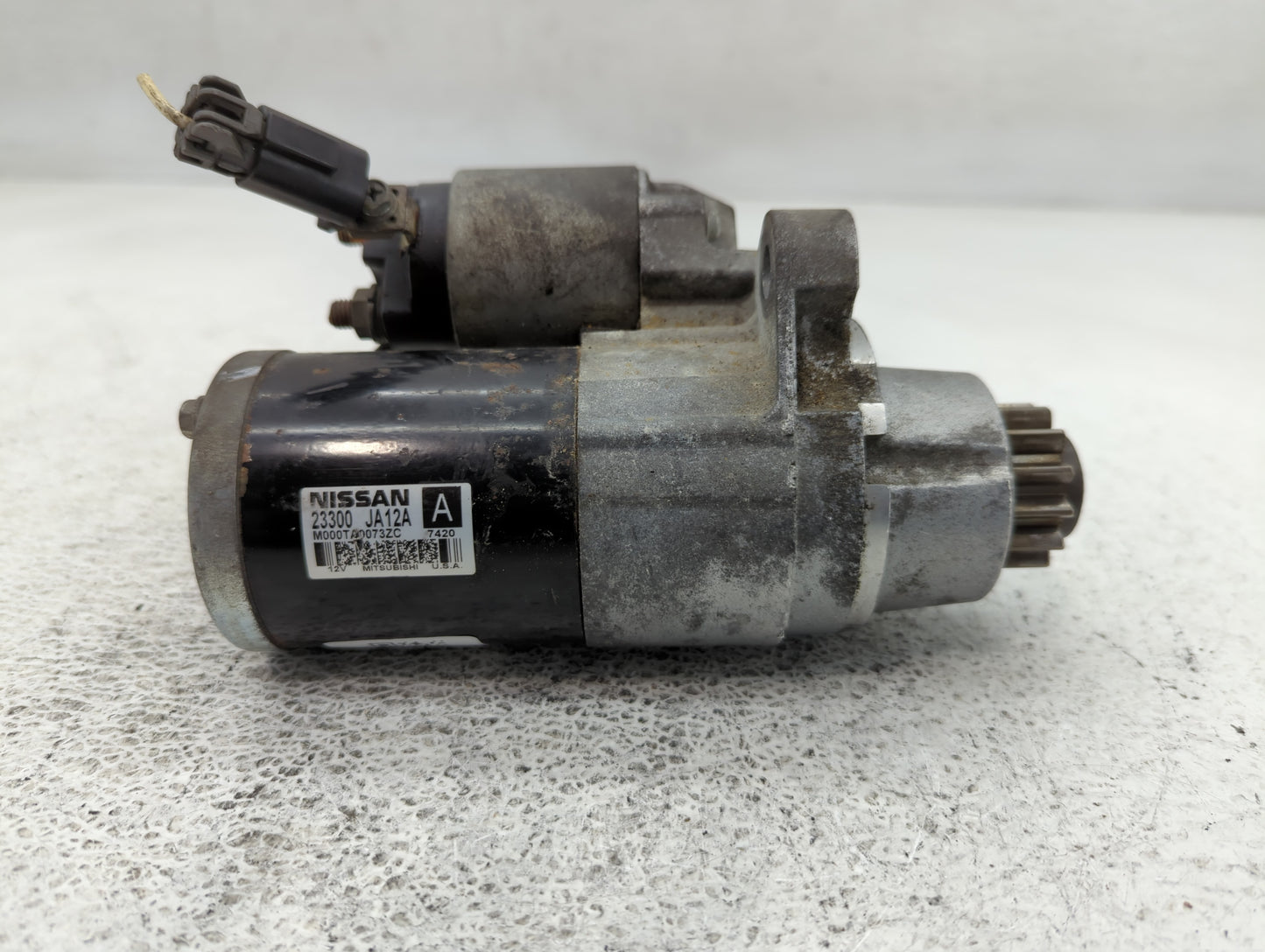 2013-2014 Nissan Murano Car Starter Motor Solenoid OEM P/N:23300 JA12A Fits Fits 2013 2014 2017 OEM Used Auto Parts - Oemuse