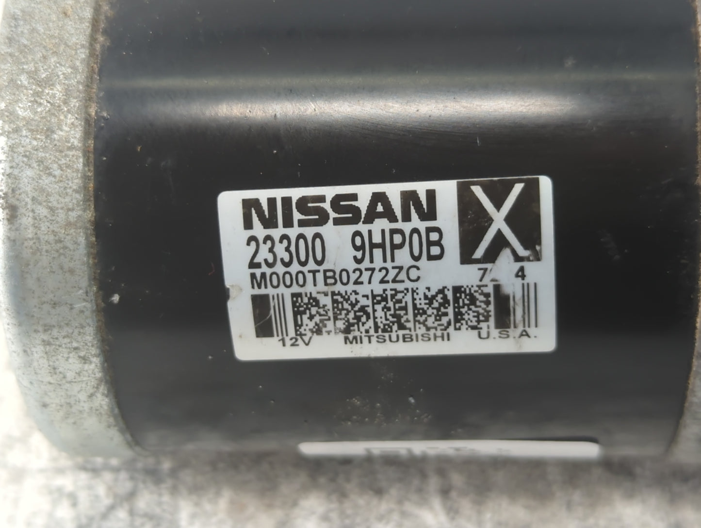 2015-2022 Nissan Murano Car Starter Motor Solenoid OEM P/N:23300 9HP0B Fits Fits 2015 2016 2017 2018 2019 2020 2021 2022 OEM