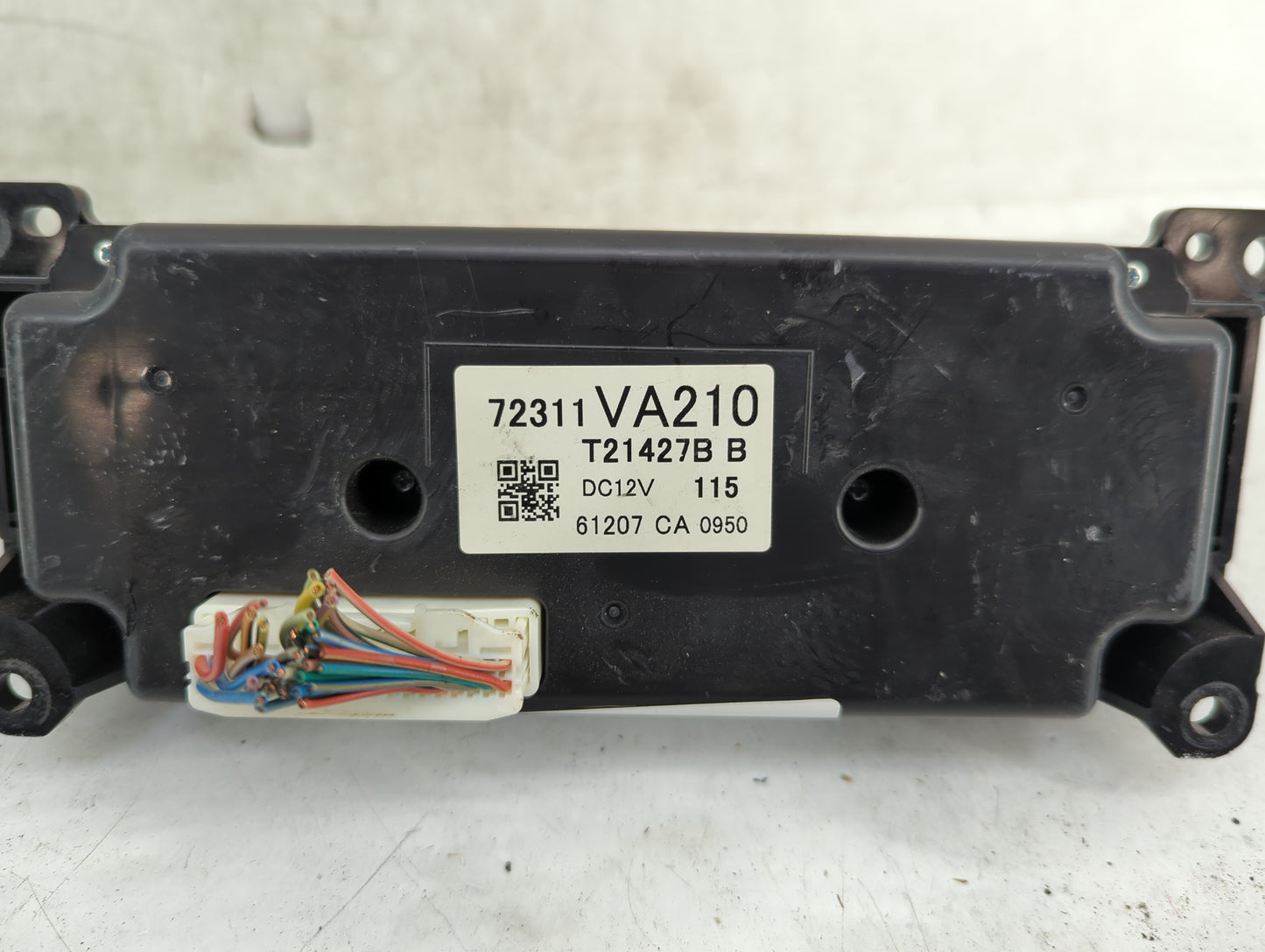2014-2019 Nissan Nv200 Climate Control Module Temperature AC/Heater Replacement P/N:72311VA210 Fits OEM Used Auto Parts - Oe