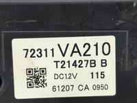 2014-2019 Nissan Nv200 Climate Control Module Temperature AC/Heater Replacement P/N:72311VA210 Fits OEM Used Auto Parts - Oe