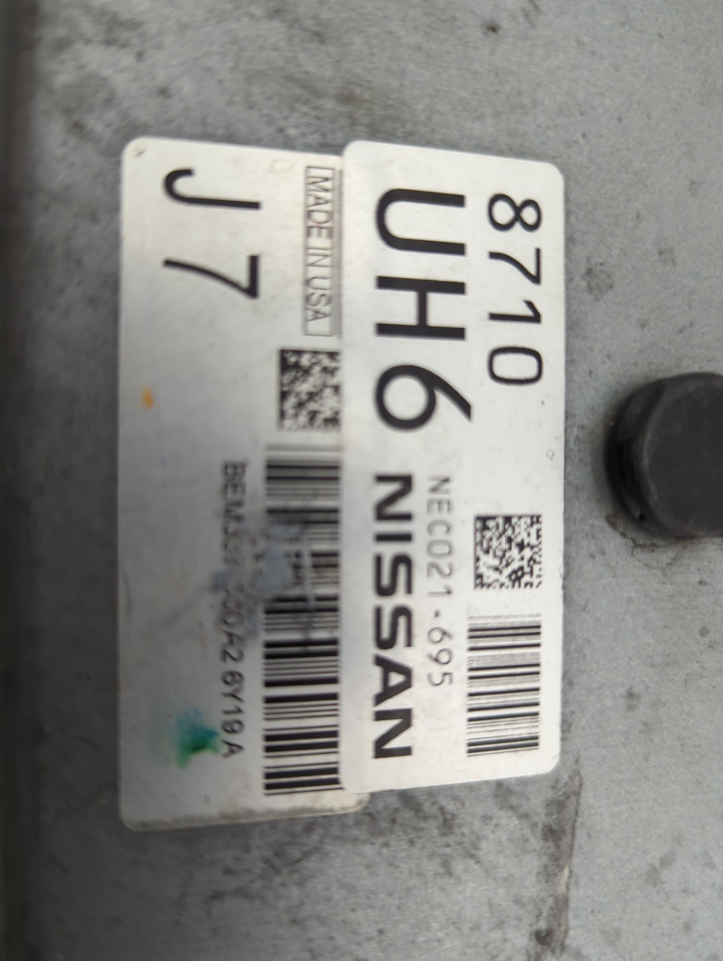 2014-2017 Nissan Nv200 PCM Engine Control Computer ECU ECM PCU OEM P/N:NEC021-695 BEM351-300 Fits Fits 2014 2015 2016 2017 O