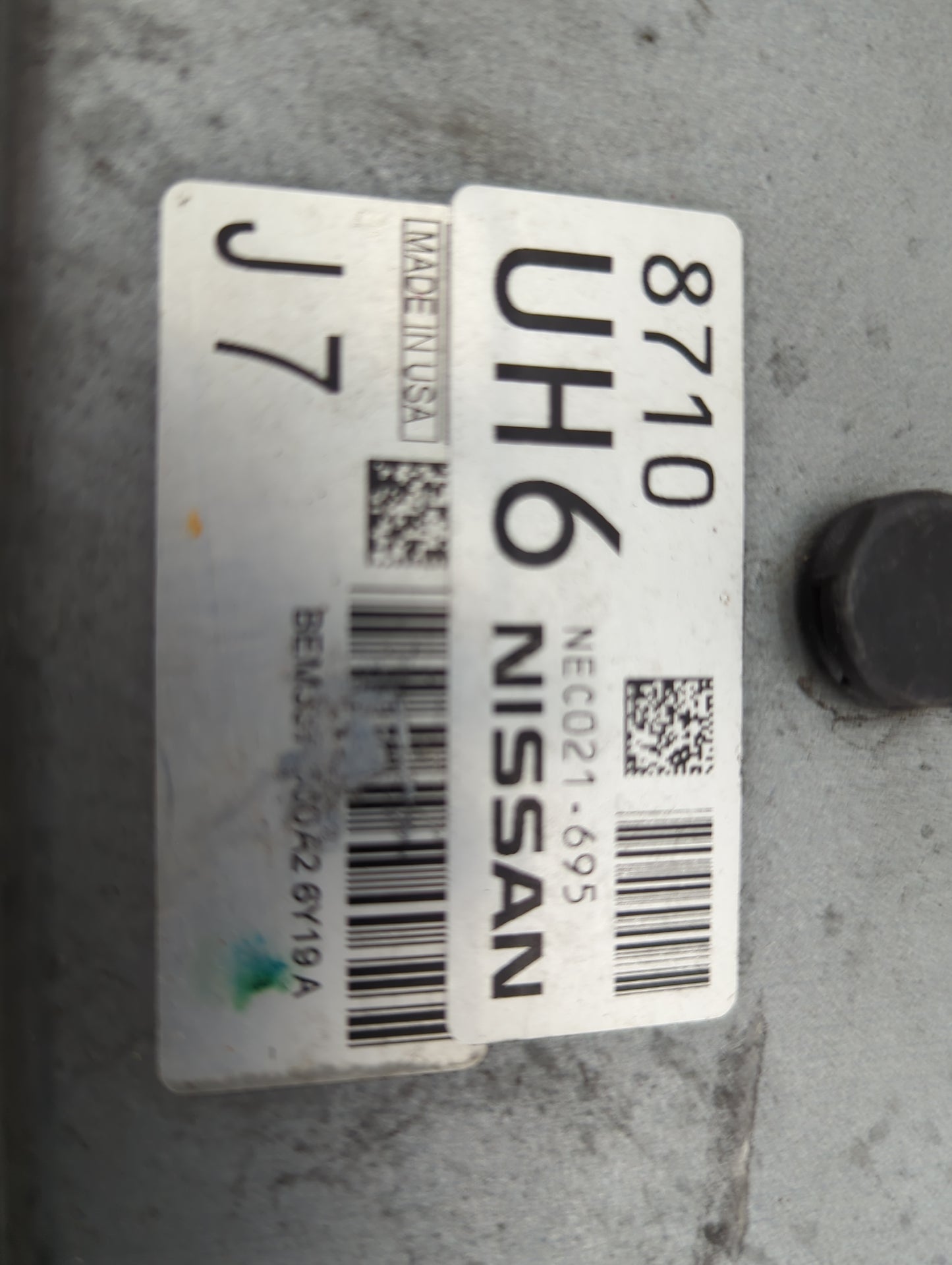2014-2017 Nissan Nv200 PCM Engine Control Computer ECU ECM PCU OEM P/N:NEC021-695 BEM351-300 Fits Fits 2014 2015 2016 2017 O