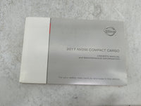 2017 Nissan Nv200 Owners Manual Book Guide P/N:OM17EM0M20U0 OEM Used Auto Parts - Oemusedautoparts1.com