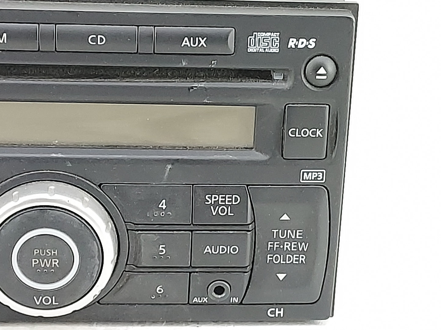 2014-2017 Nissan Nv200 Radio AM FM Cd Player Receiver Replacement P/N:28185 3LM0A PP-3135J Fits Fits 2014 2015 2016 2017 OEM