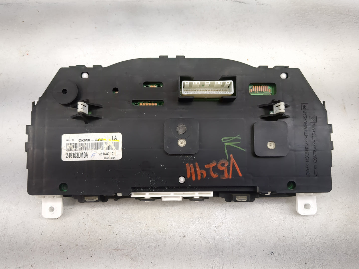 2017 Nissan Nv200 Instrument Cluster Speedometer Gauges P/N:248103LM0A CKMX-AGS Miles: Fits OEM Used Auto Parts - Oemusedaut