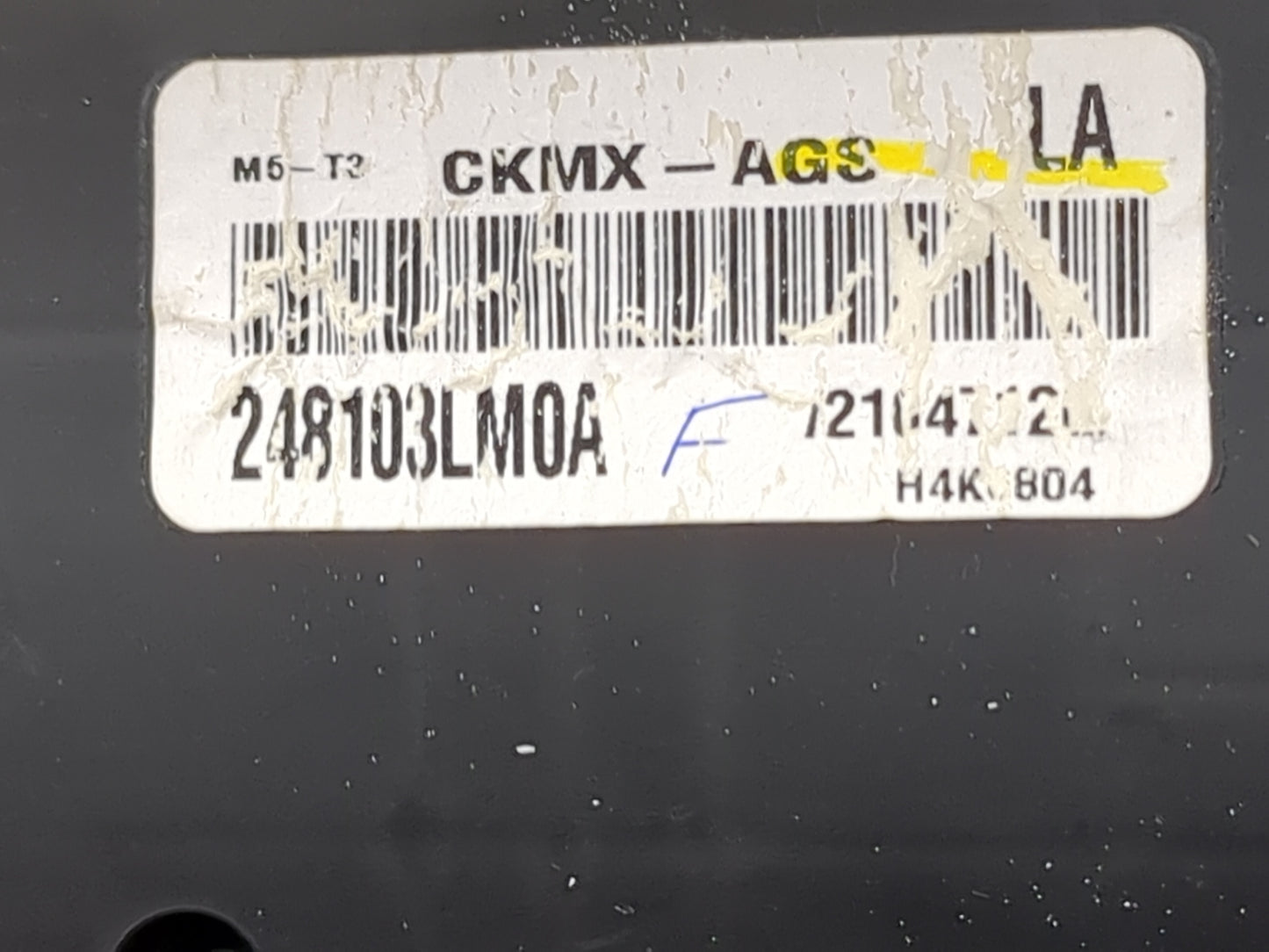2017 Nissan Nv200 Instrument Cluster Speedometer Gauges P/N:248103LM0A CKMX-AGS Miles: Fits OEM Used Auto Parts - Oemusedaut