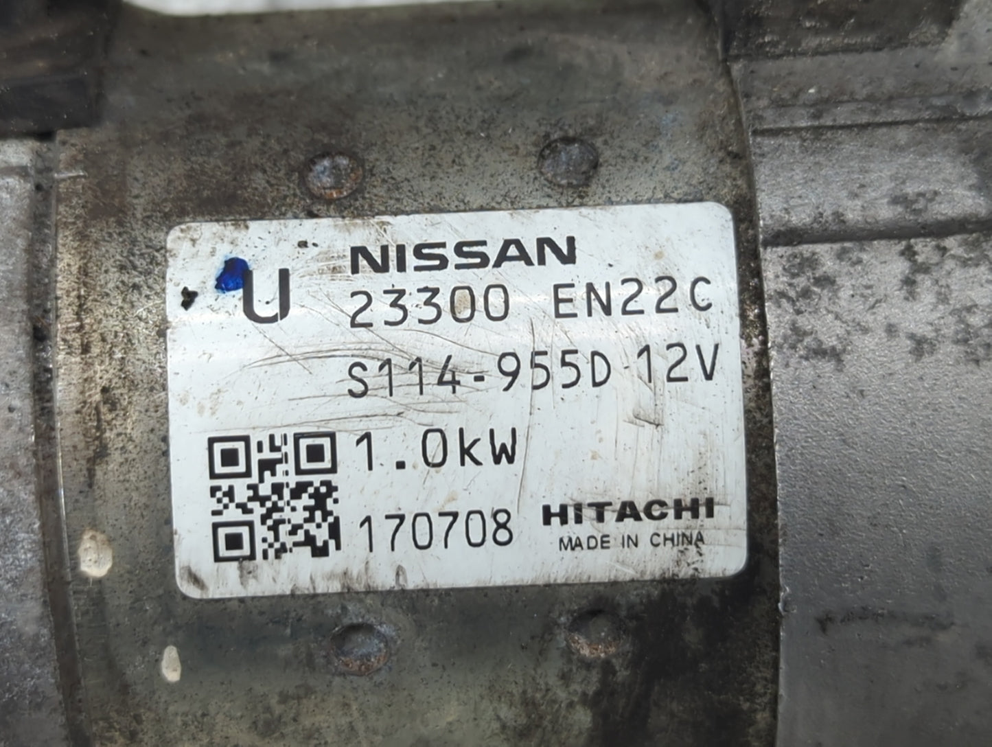 2014-2020 Nissan Nv200 Car Starter Motor Solenoid OEM P/N:23300 EN22C Fits Fits 2013 2014 2015 2016 2017 2018 2019 2020 OEM 