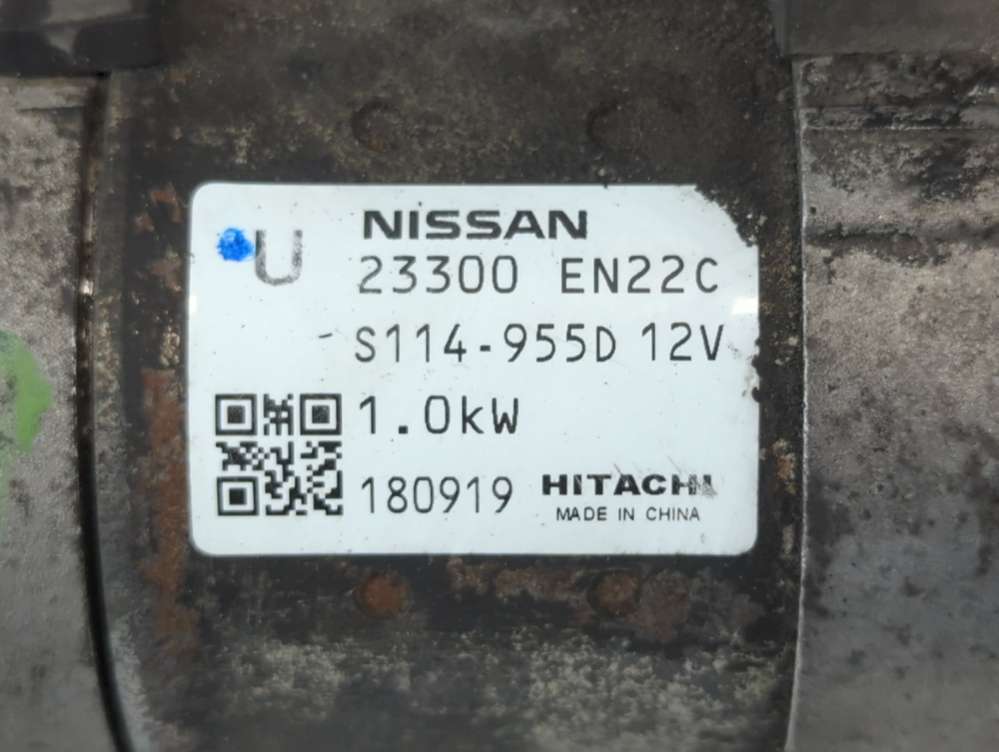 2014-2020 Nissan Nv200 Car Starter Motor Solenoid OEM P/N:23300 EN22C Fits Fits 2013 2014 2015 2016 2017 2018 2019 2020 OEM 