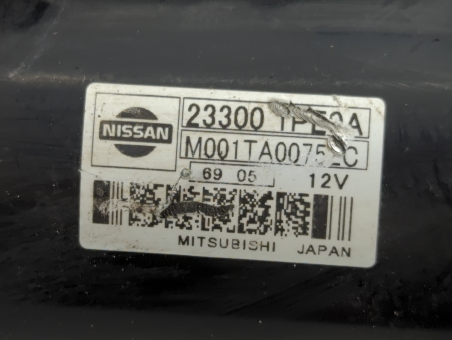 2012-2020 Nissan Nv2500 Car Starter Motor Solenoid OEM P/N:23300 1PE0A Fits Fits 2012 2013 2014 2015 2016 2017 2018 2019 202