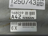 2016-2017 Nissan Nv2500 PCM Engine Control Computer ECU ECM PCU OEM P/N:193613 113 NEC025-013 Fits Fits 2016 2017 OEM Used A