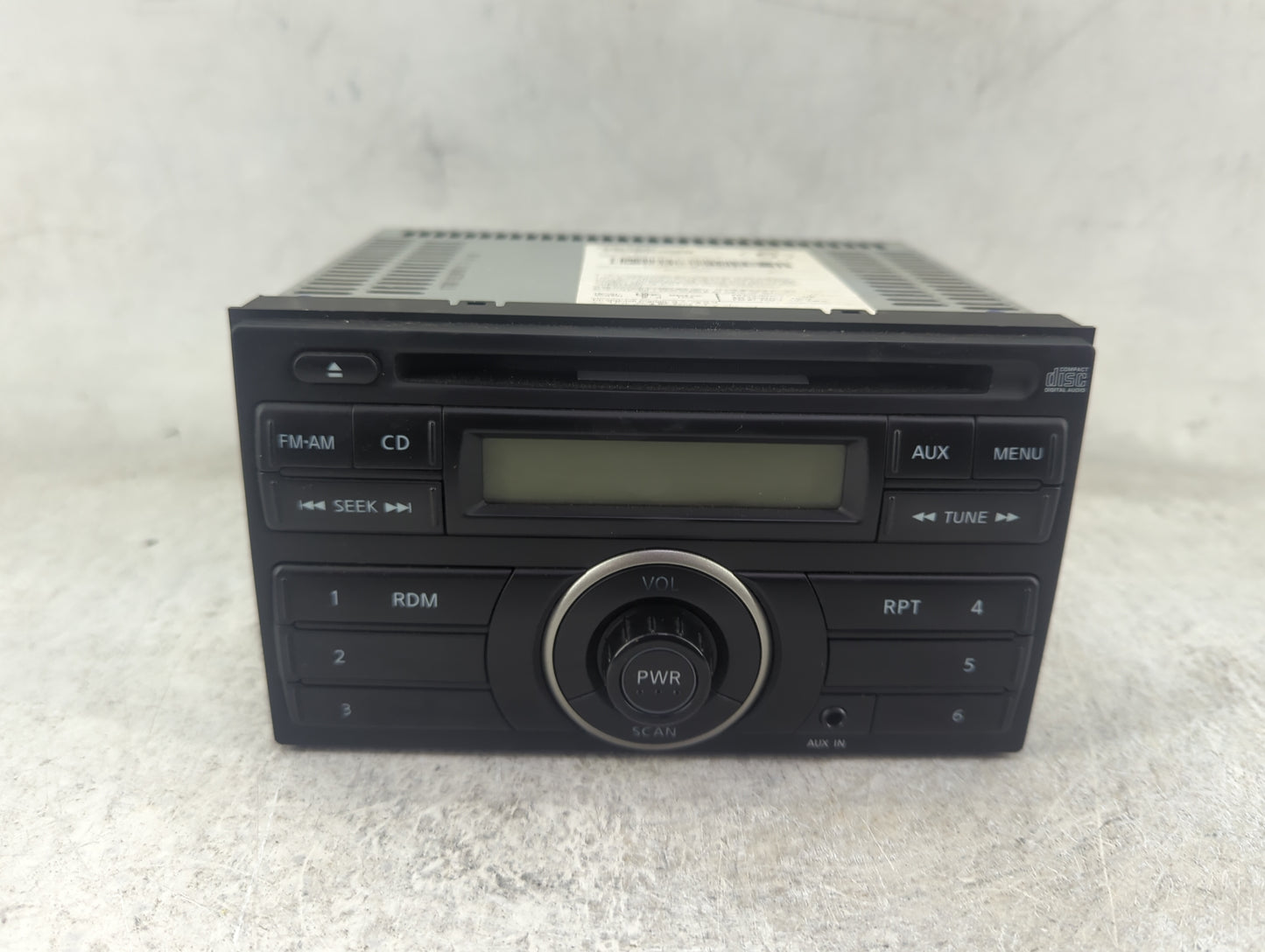 2012-2017 Nissan Nv2500 Radio AM FM Cd Player Receiver Replacement P/N:28185 1PA0A PP-3215H-B Fits OEM Used Auto Parts - Oem
