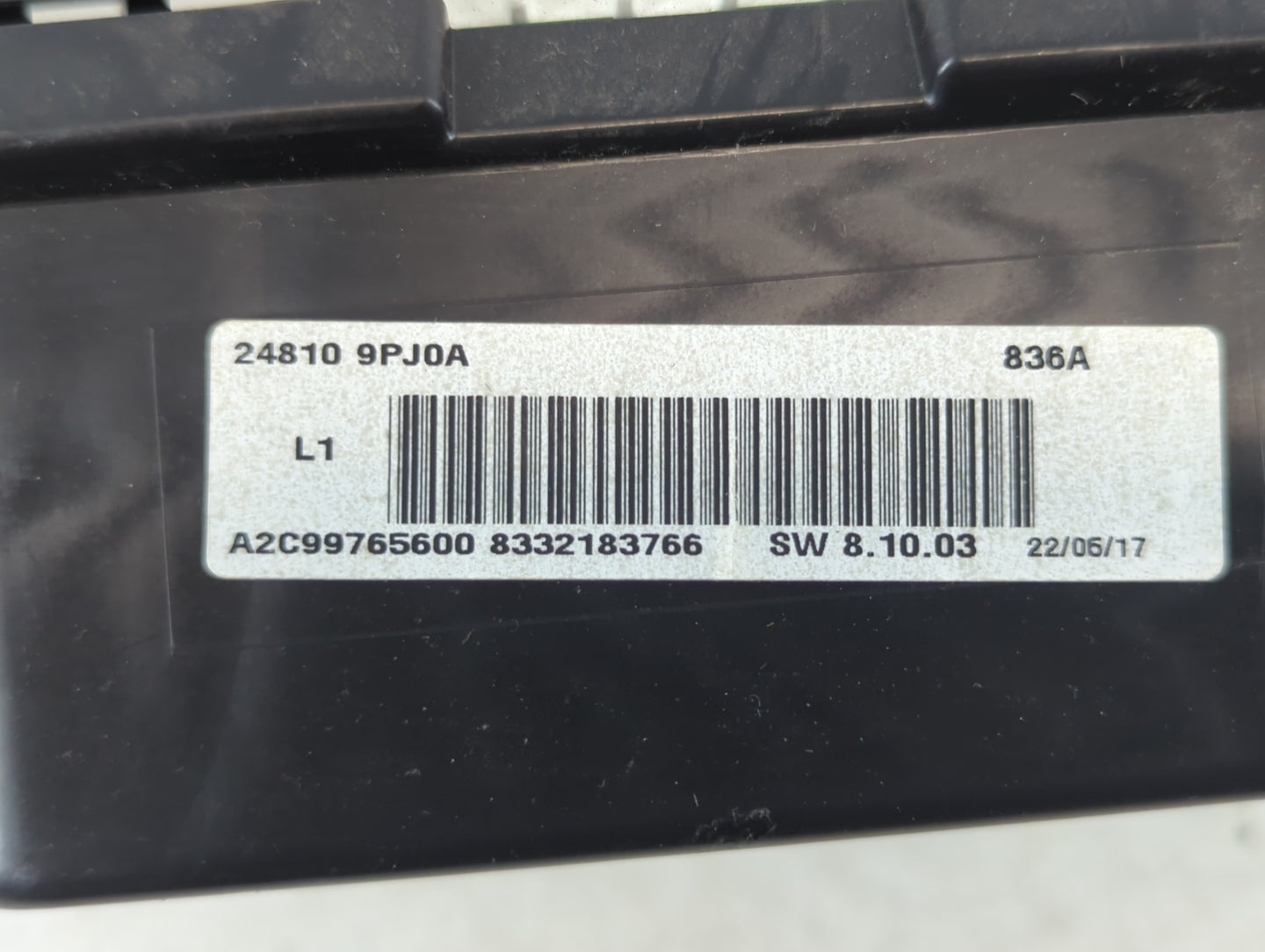 2017 Nissan Pathfinder Instrument Cluster Speedometer Gauges P/N:24810 9PJ0A Fits OEM Used Auto Parts - Oemusedautoparts1.co