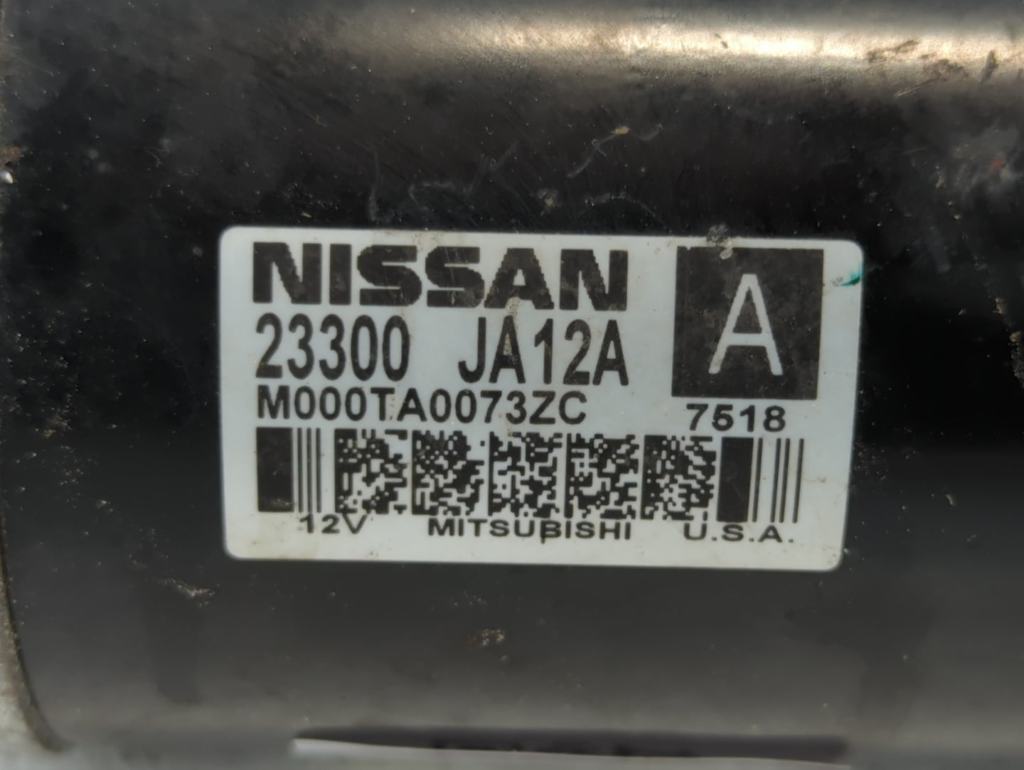 2013-2017 Nissan Pathfinder Car Starter Motor Solenoid OEM P/N:23300 JA12A Fits Fits 2013 2014 2017 OEM Used Auto Parts - Oe