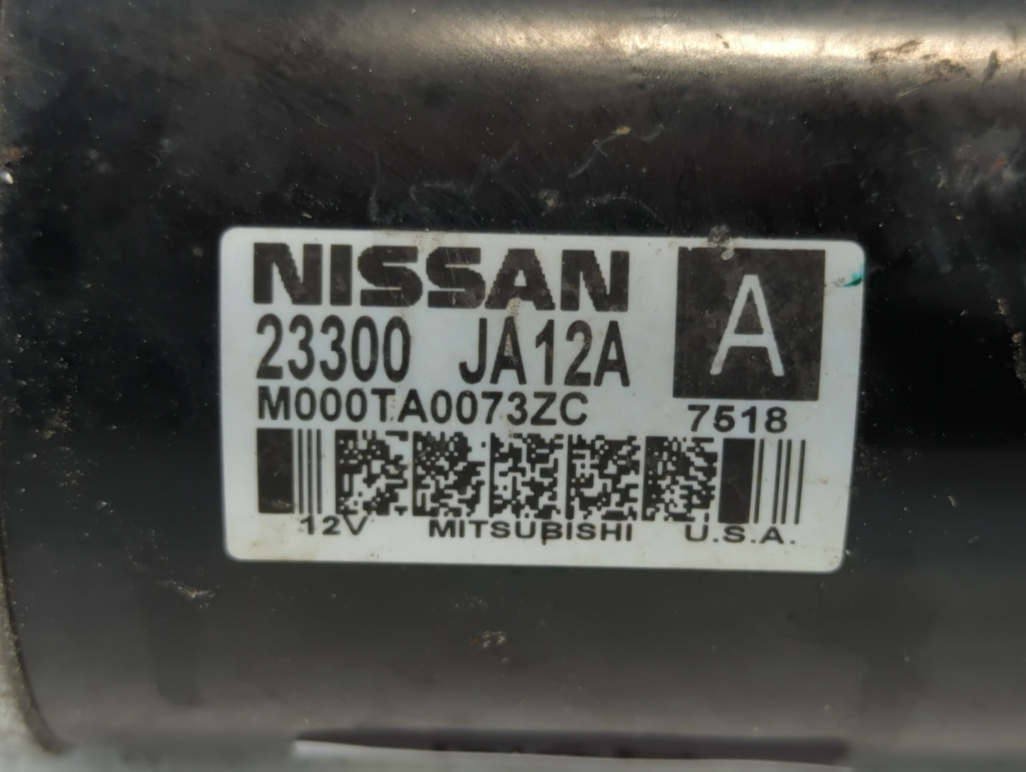2013-2017 Nissan Pathfinder Car Starter Motor Solenoid OEM P/N:23300 JA12A Fits Fits 2013 2014 2017 OEM Used Auto Parts - Oe