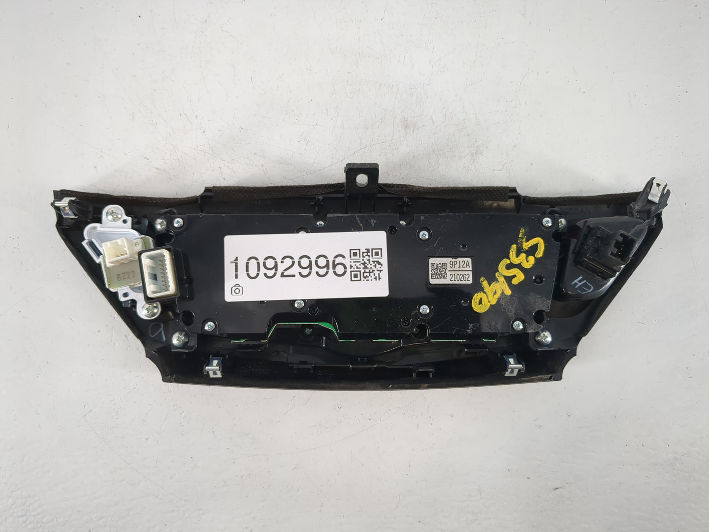 2017 Nissan Pathfinder Radio AM FM Cd Player Receiver Replacement P/N:9PJ2A 210262 Fits OEM Used Auto Parts - Oemusedautopar