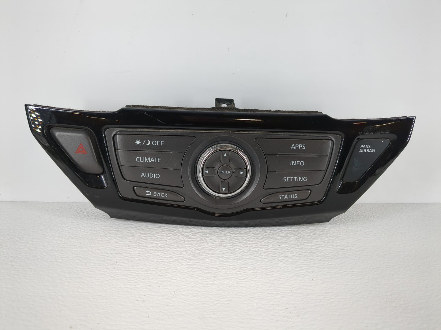 2017 Nissan Pathfinder Climate Control Module Temperature AC/Heater Replacement P/N:9PJ0A 210260 210260, 9PJ0A Fits OEM Used