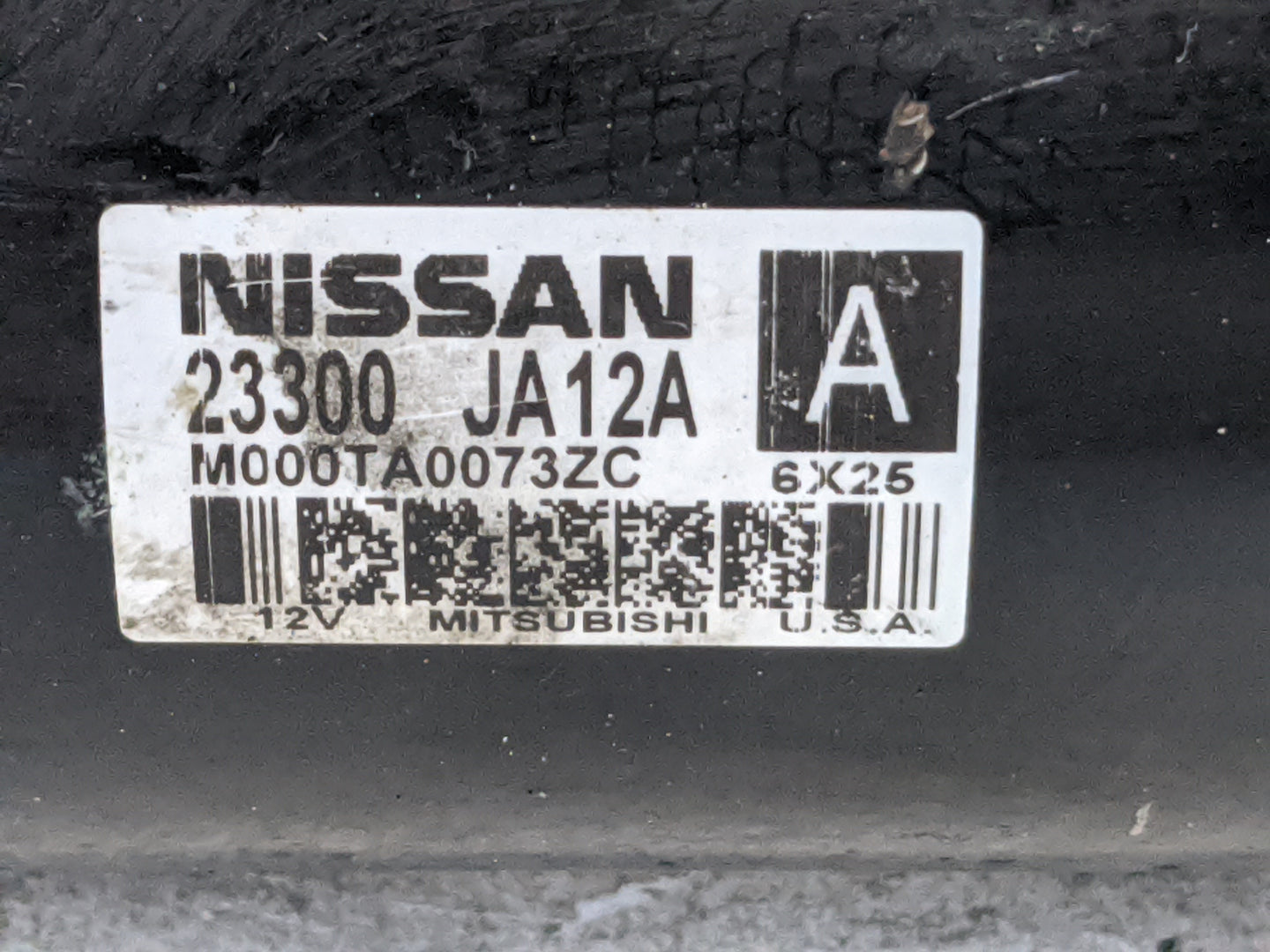 2013-2017 Nissan Pathfinder Car Starter Motor Solenoid OEM P/N:23300 JA12A Fits Fits 2013 2014 2017 OEM Used Auto Parts - Oe