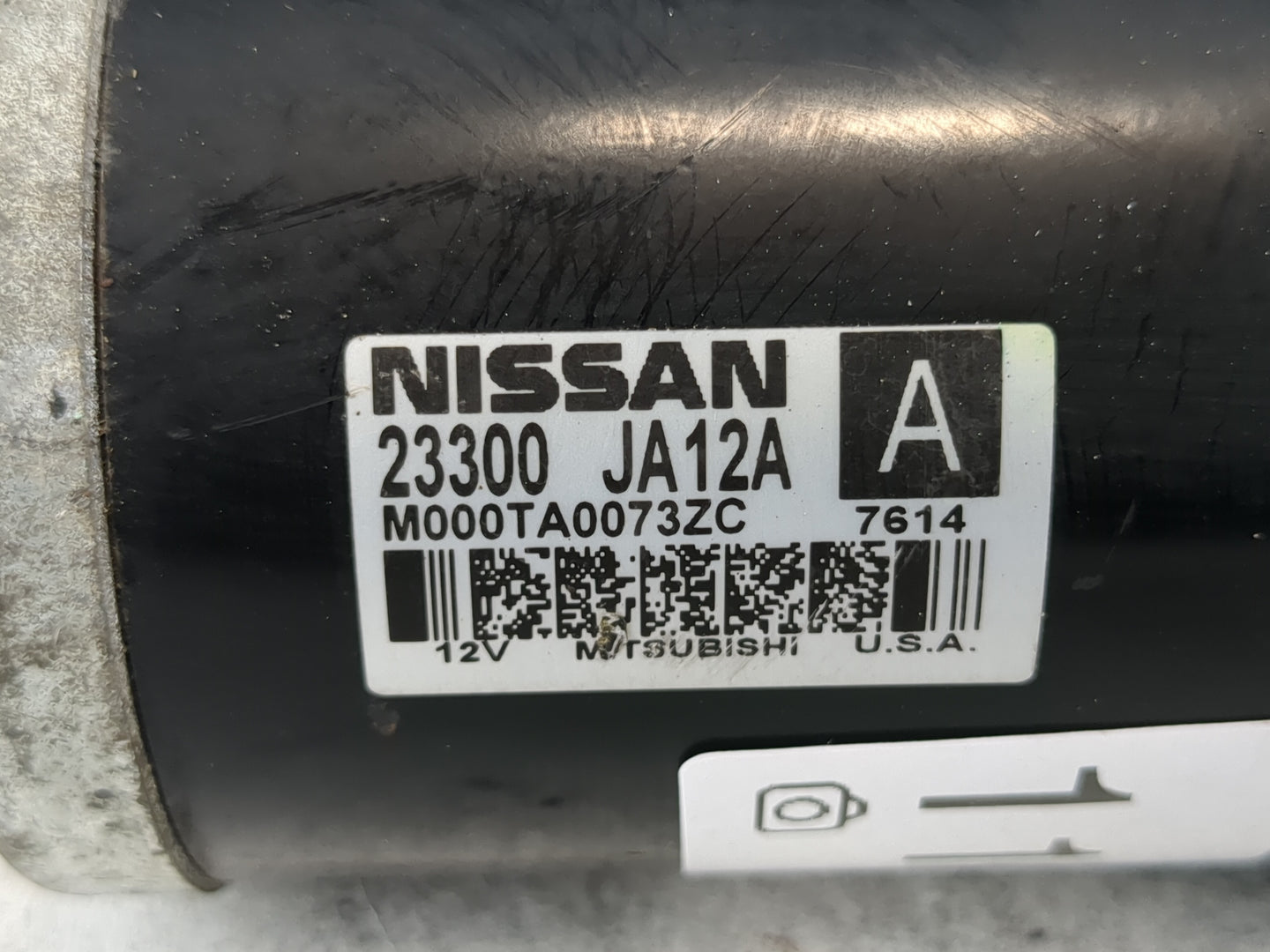 2013-2017 Nissan Pathfinder Car Starter Motor Solenoid OEM P/N:23300 JA12A Fits Fits 2013 2014 2017 OEM Used Auto Parts - Oe