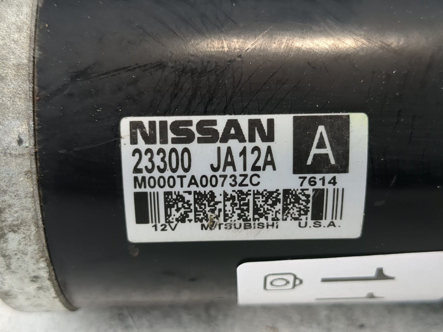 2013-2017 Nissan Pathfinder Car Starter Motor Solenoid OEM P/N:23300 JA12A Fits Fits 2013 2014 2017 OEM Used Auto Parts - Oe