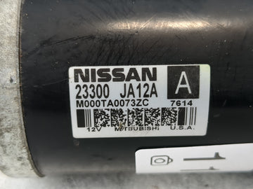 2013-2017 Nissan Pathfinder Car Starter Motor Solenoid OEM P/N:23300 JA12A Fits Fits 2013 2014 2017 OEM Used Auto Parts